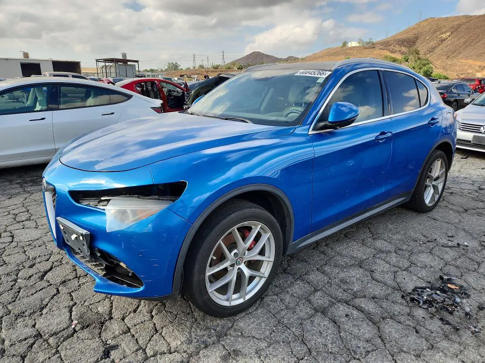 2019 Alfa Romeo Stelvio VIN ZASPAJAN0K7C58032 фото 1