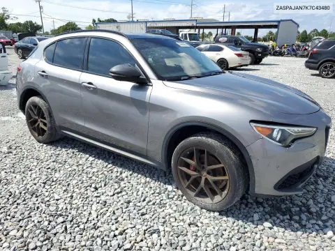 2019 Alfa Romeo Stelvio VIN ZASPAJAN7K7C43480 фото 4