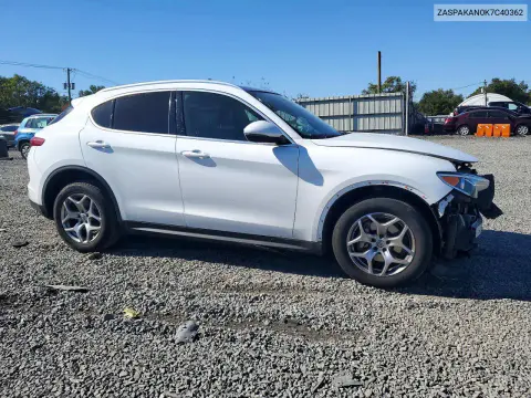 2019 Alfa Romeo Stelvio VIN ZASPAKAN0K7C40362 фото 4