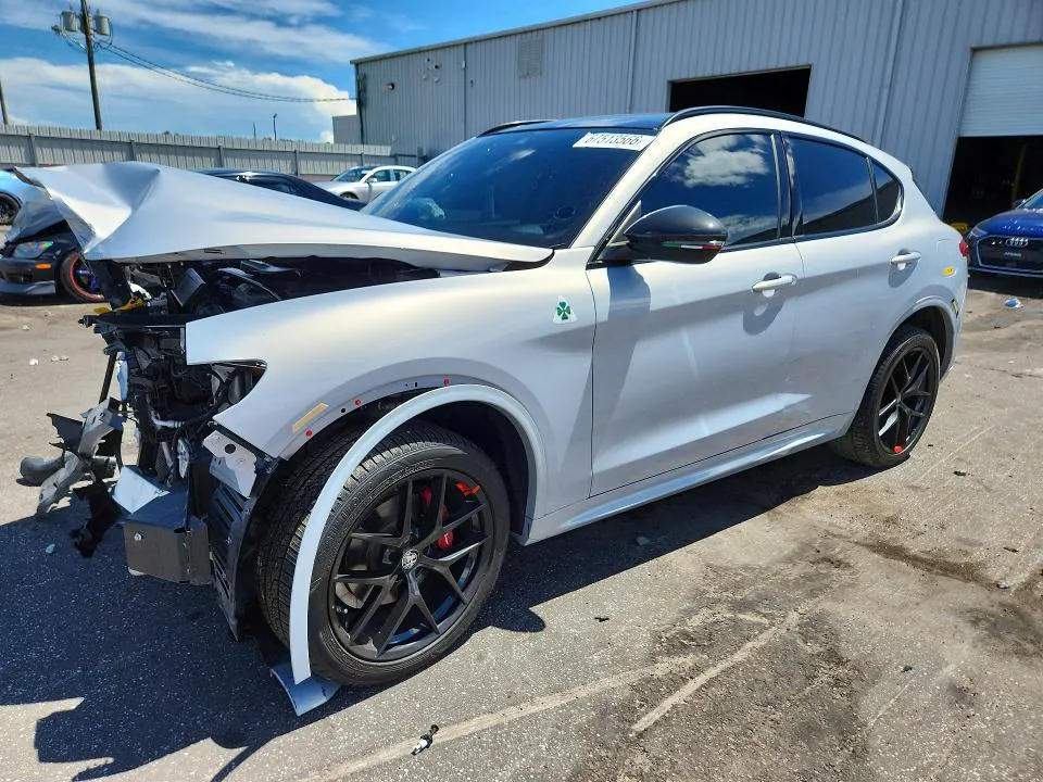 2020 ALFA ROMEO STELVIO VIN ZASPAJAN9L7C98658 фото 1