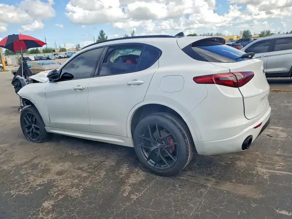 ZASPAJAN2L7C92717 — 2020 Alfa Romeo Stelvio, фото 2 с аукциона Copart, Передняя часть