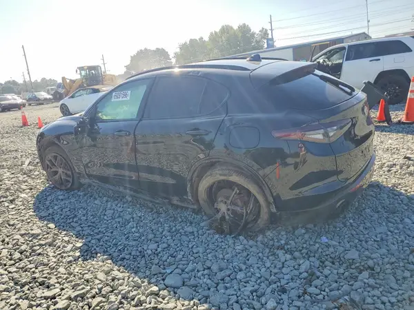 ZASPAKBN2M7D02314 — 2021 Alfa Romeo Stelvio, фото 2 с аукциона Copart, Опрокидывание