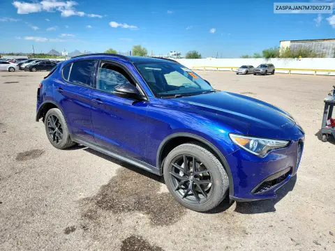 2021 Alfa Romeo Stelvio Sport VIN ZASPAJAN7M7D02773 фото 4