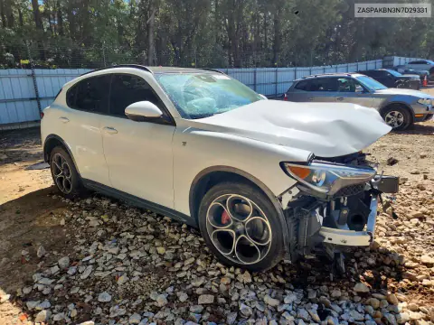 2022 Alfa Romeo Stelvio Ti VIN ZASPAKBN3N7D29331 фото 4