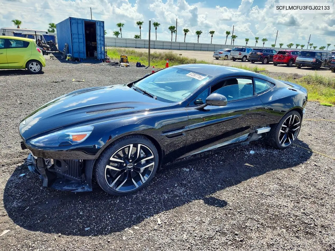 SCFLMCFU3FGJ02133 Aston Martin V12 Vanquish 2015 — повреждение Мелкие вмятины и царапины, фото до ремонта
