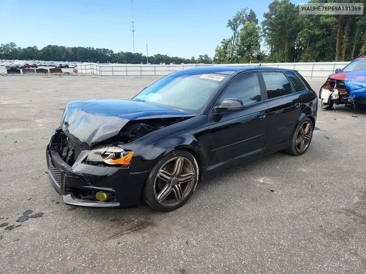 2009 Audi A3 2.0T VIN WAUHE78P69A131369 фото 1