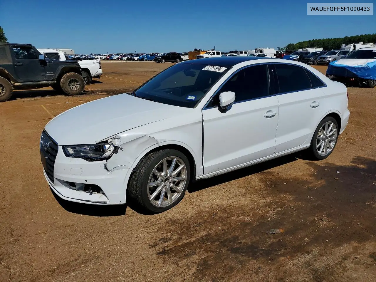 2015 Audi A3 Premium Plus VIN WAUEFGFF5F1090433 фото 1