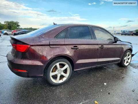 2015 Audi A3 Premium VIN WAUACGFF3F1058197 фото 3