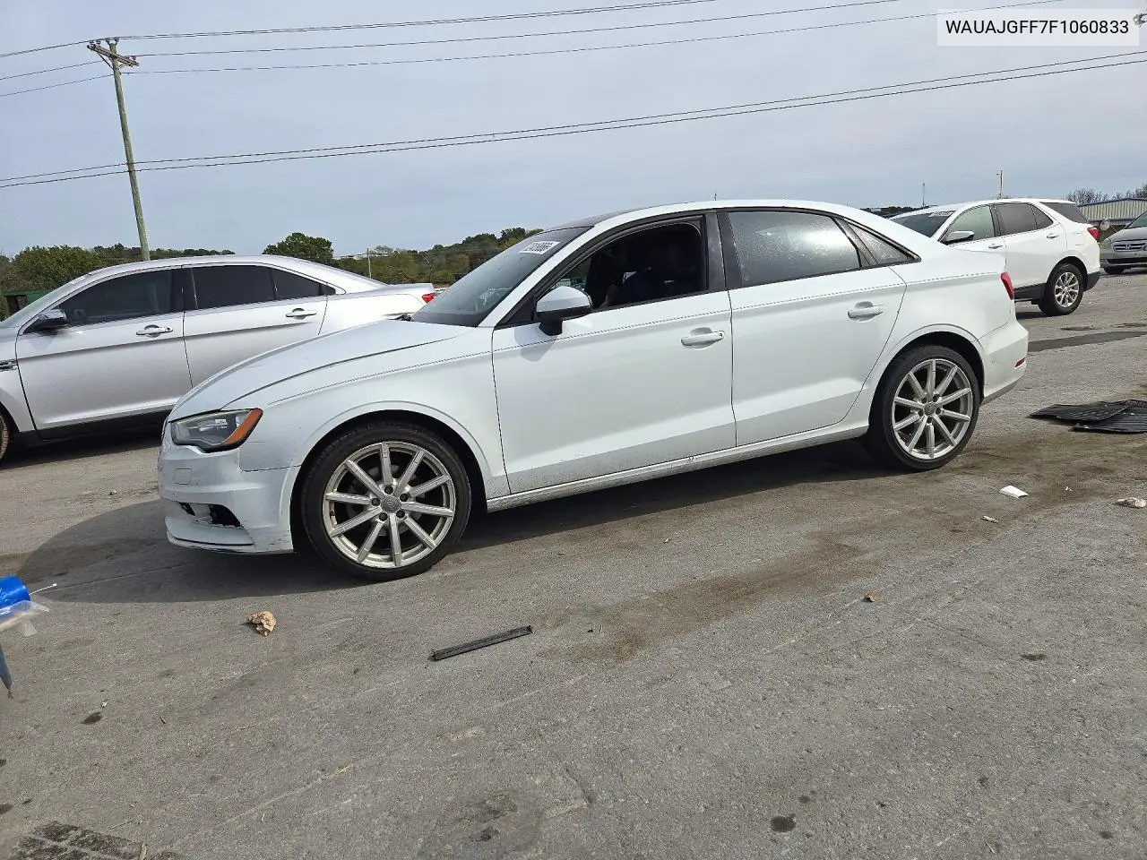 2015 Audi A3 Premium VIN WAUAJGFF7F1060833 фото 1