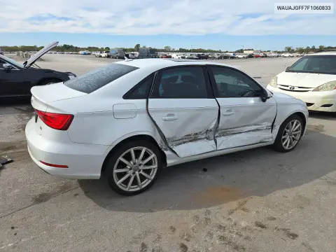2015 Audi A3 Premium VIN WAUAJGFF7F1060833 фото 3