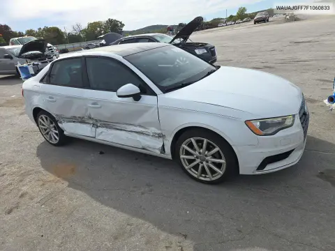 2015 Audi A3 Premium VIN WAUAJGFF7F1060833 фото 4