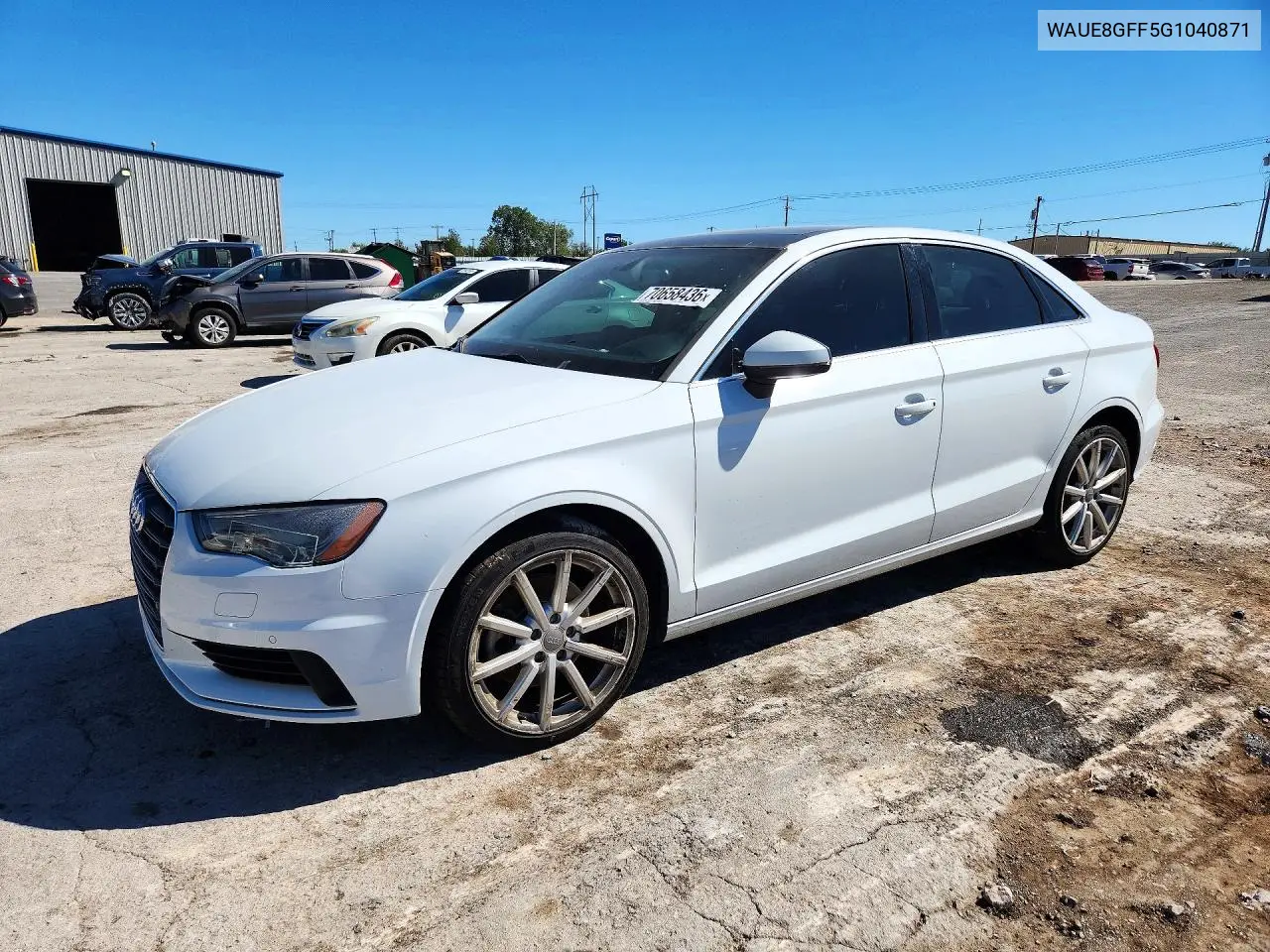 2016 Audi A3 Premium Plus VIN WAUE8GFF5G1040871 фото 1