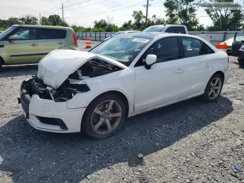 WAUA7GFFXG1014980 — 2016 Audi A3, Передняя часть, фото до ремонта