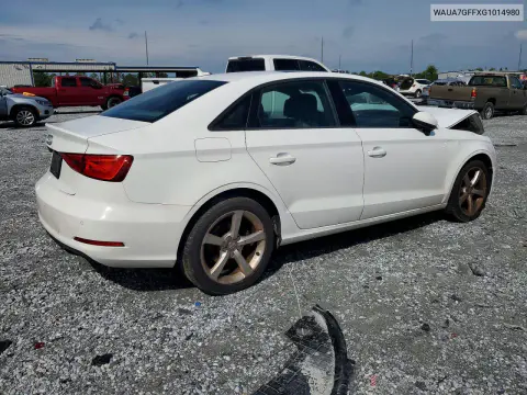 2016 Audi A3 Premium VIN WAUA7GFFXG1014980 фото 3