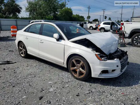 2016 Audi A3 Premium VIN WAUA7GFFXG1014980 фото 4