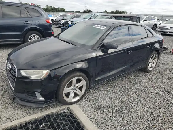 WAUAUHFF5J1056088 — 2018 Audi A3, Передняя часть (Front End), фото до ремонта
