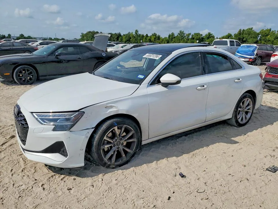 2025 AUDI A3 VIN WAUGUDGYXSA044734 фото 1