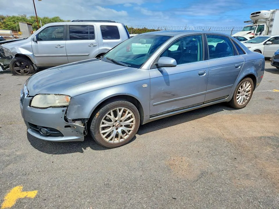 2008 AUDI A4 VIN WAUDF78E08A142182 фото 1