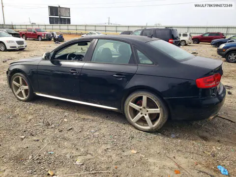 2009 Audi A4 VIN WAULF78K59N072349 фото 2