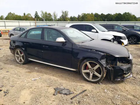 2009 Audi A4 VIN WAULF78K59N072349 фото 4
