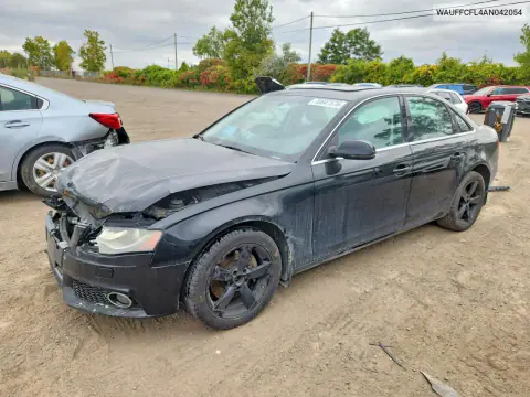 WAUFFCFL4AN042054 — 2010 Audi A4, Передняя часть, фото до ремонта