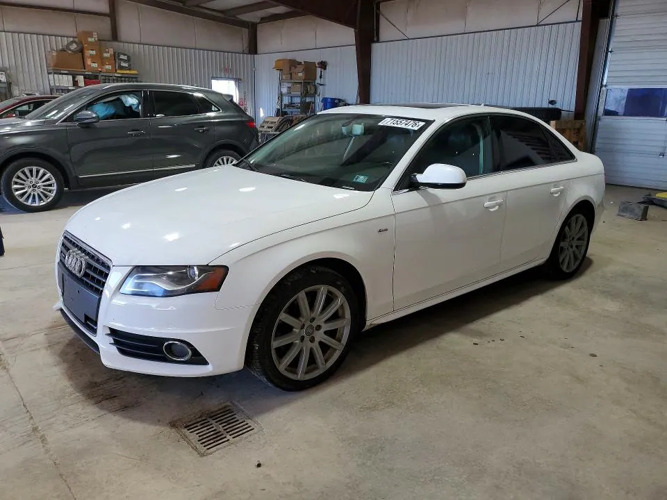 2012 AUDI A4 VIN WAUFFAFLXCN015111 фото 1