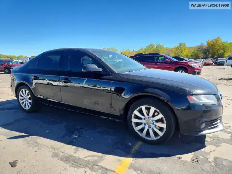 2012 Audi A4 Premium VIN WAUBFAFL9CN019908 фото 4
