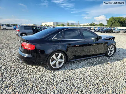 2012 Audi A4 Premium Plus VIN WAUFFAFLXCN005940 фото 3