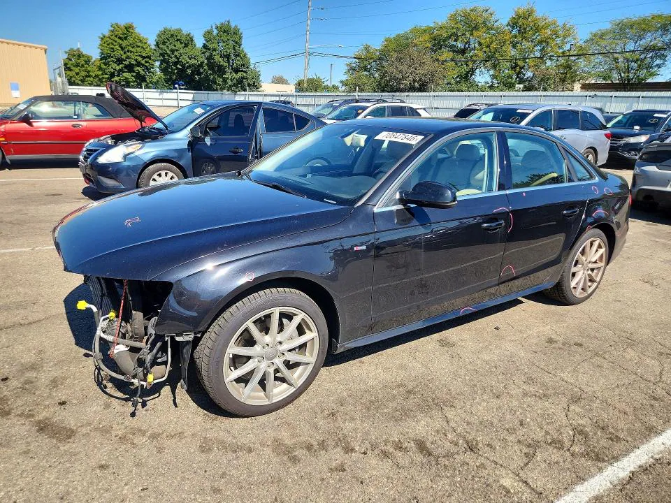 2014 AUDI A4 VIN WAUHFAFL2EN025921 фото 1
