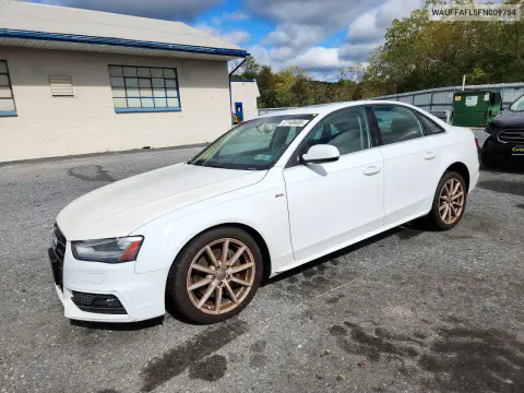 WAUFFAFL5FN009754 — 2015 Audi A4, Передняя часть, фото до ремонта
