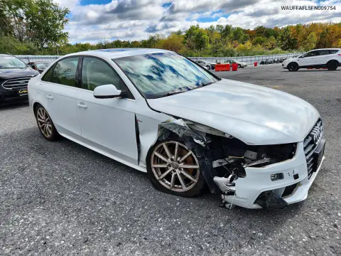 2015 Audi A4 Premium Plus VIN WAUFFAFL5FN009754 фото 4