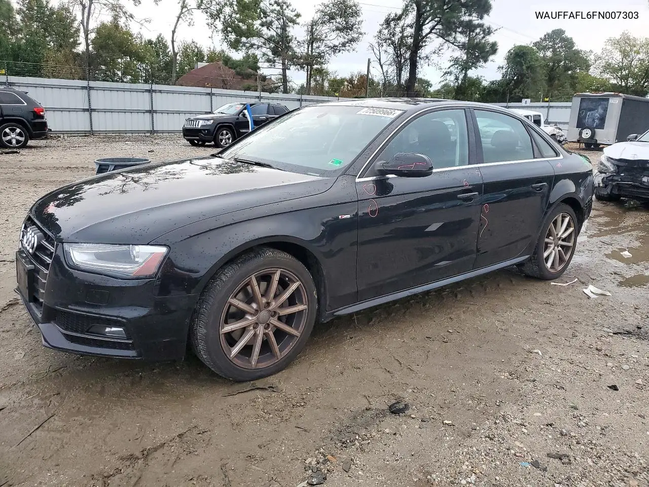 2015 Audi A4 Premium Plus VIN WAUFFAFL6FN007303 фото 1