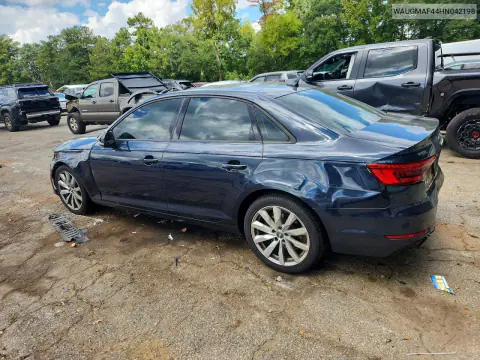 2017 Audi A4 Ultra Premium VIN WAUGMAF44HN042198 фото 2