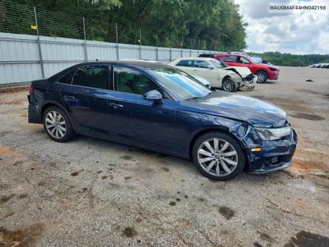 2017 Audi A4 Ultra Premium VIN WAUGMAF44HN042198 фото 4