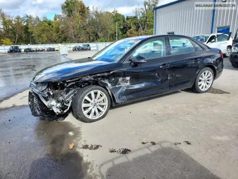 2017 Audi A4 Premium VIN WAUANAF44HN002139 фото 1