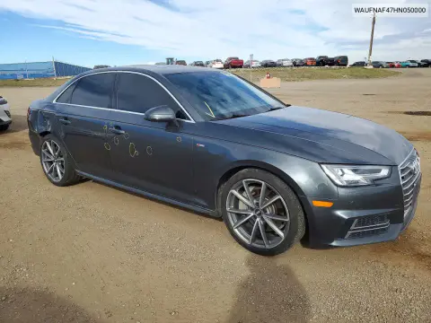 2017 Audi A4 Prestige VIN WAUFNAF47HN050000 фото 4