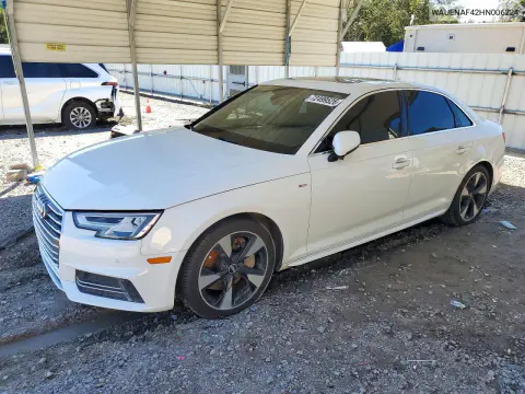 WAUENAF42HN006224 — 2017 Audi A4, Мелкие вмятины и царапины, фото до ремонта
