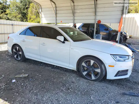 2017 Audi A4 Premium Plus VIN WAUENAF42HN006224 фото 4