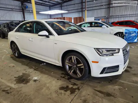 2017 Audi A4 Premium Plus VIN WAUENAF43HN010105 фото 4
