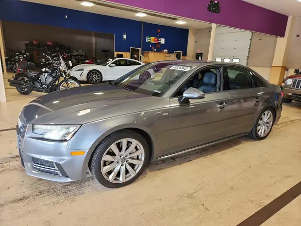 WAUNNAF41JN015924 Audi A4 2018 — повреждение Задняя часть, фото до ремонта