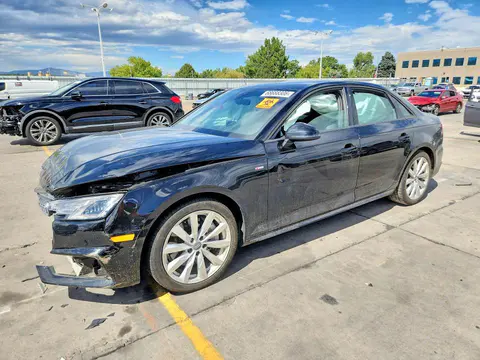 WAUDNAF48JA163619 — 2018 Audi A4, Передняя часть (Front End), фото до ремонта