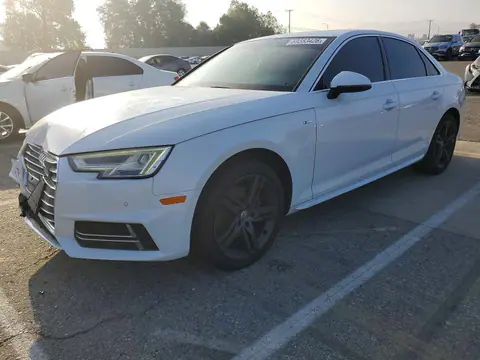 WAULMAF45JA080101 — 2018 Audi A4, Передняя часть (Front End), фото до ремонта