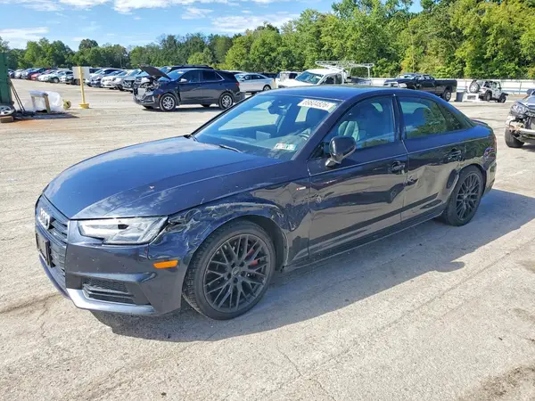 WAUENAF41JA206945 Audi A4 2018 — повреждение Передняя часть, фото до ремонта