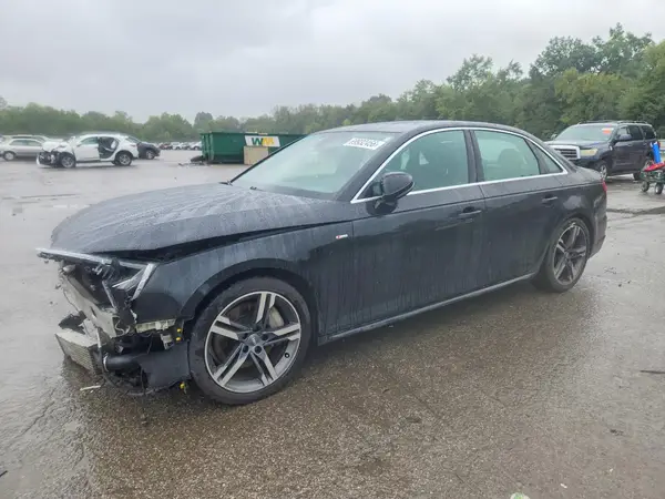 WAUENAF42JA141362 — 2018 Audi A4, Передняя часть (Front End), фото до ремонта