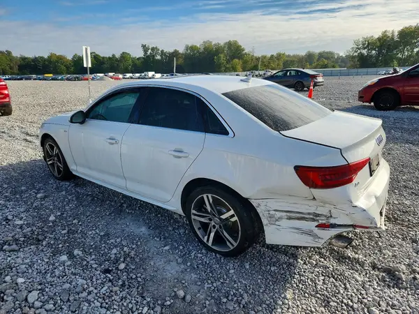 WAUENAF42JN001580 — 2018 Audi A4, фото 2 с аукциона Copart, Задняя часть