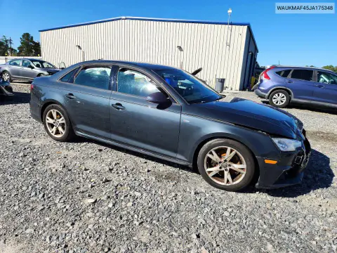 2018 Audi A4 Premium VIN WAUKMAF45JA175348 фото 4
