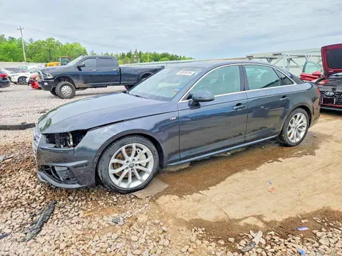 WAUENAF47KA080026 — 2019 Audi A4, Передняя часть (Front End), фото до ремонта