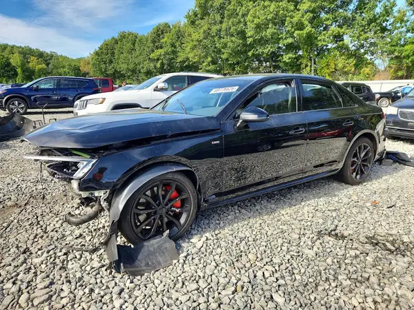 WAUENAF42KA007274 — 2019 Audi A4, Передняя часть (Front End), фото до ремонта