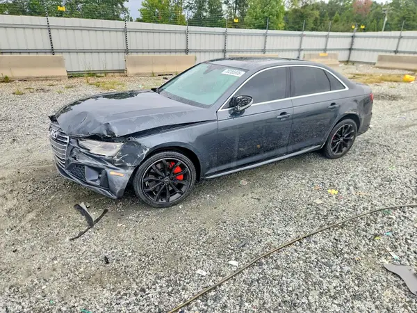 WAUDNAF47KN014757 — 2019 Audi A4, Передняя часть (Front End), фото до ремонта