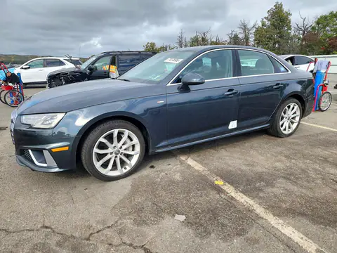 WAUDNAF46KA117112 — 2019 Audi A4, Подтопление, фото до ремонта